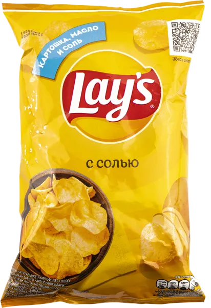 Изображение Чипсы картофельные Лейс с солью Фрито Лей м/у, 70 г