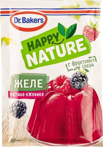 Изображение Желе Др. Бейкерс малина ежевика Др. Бейкерс м/у, 41 г