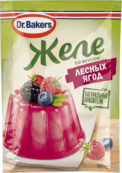 Изображение Желе Др. Бейкерс лесные ягоды Др. Бейкерс м/у, 45 г