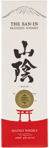 Изображение Виски купажированный 3 года Мацуи зе сан ин Кураоши п/у, 0,7 л