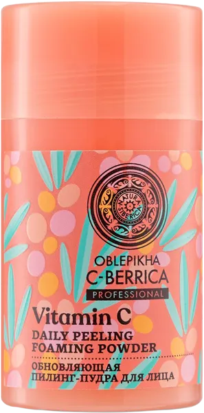 Изображение Пудра обновление для лица Натура сиберика облепиха витамин С пилинг Натура сиберика п/у, 35 г