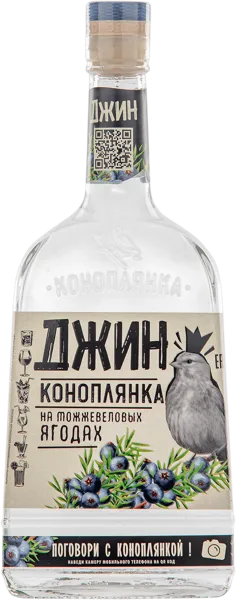 Изображение Джин 38% Коноплянка Кристалл Минск с/б, 0,5 л
