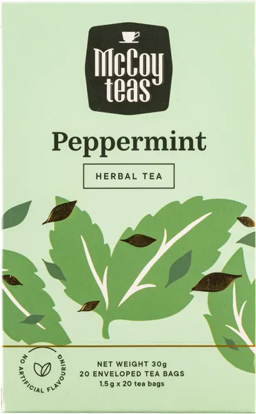 Изображение Напиток травяной в пакетиках Маккой перечная мята Маккой Цейлон кор, 20*1,5 г