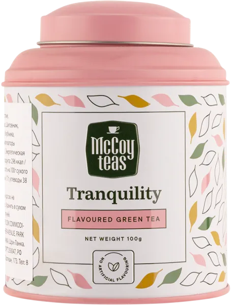 Изображение Чай зеленый Маккой спокойствие Маккой Цейлон ж/б, 100 г