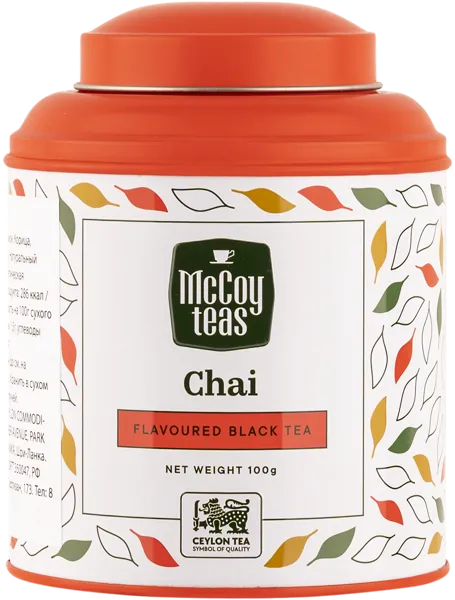 Изображение Чай черный Маккой пряный Маккой Цейлон ж/б, 100 г