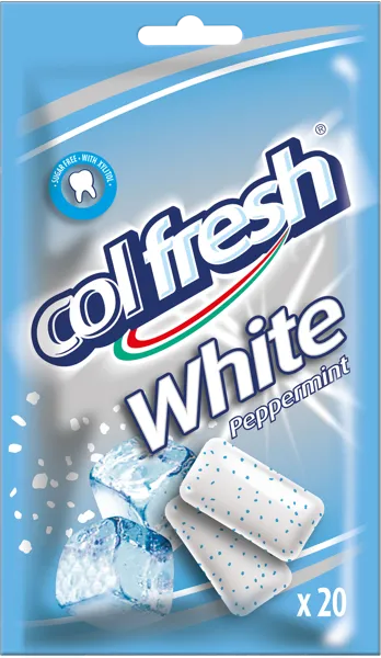 Изображение Жевательная резинка Колфреш вайт перечная мята Индако м/у, 28 г
