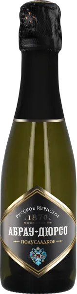 Изображение Вино игристое белое п/сл Абрау Дюрсо ЗГУ русское Абрау Дюрсо с/б, 0,2 л