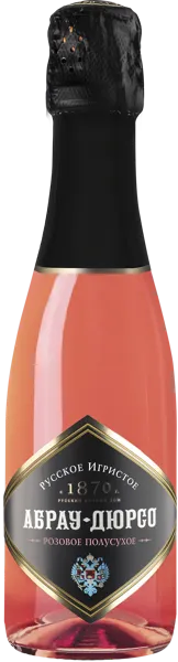 Изображение Вино игристое розовое п/сух Абрау Дюрсо ЗГУ русское Абрау Дюрсо с/б, 0,2 л
