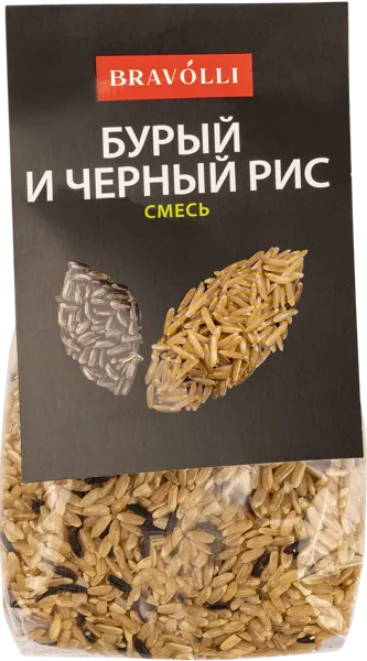 Изображение Рис Браволли бурый черный Ярмарка ТД м/у, 350 г
