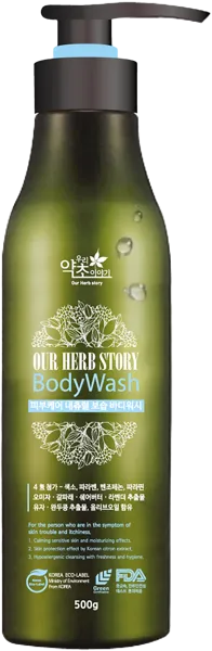 Изображение Гель для душа Ауэ херб стори питание и увлажнение Хендай Энтек п/у, 500 мл