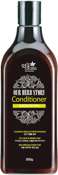 Изображение Кондиционер для повреж волос Ауэ херб стори экстракты трав питание Хендай Энтек п/у, 300 мл