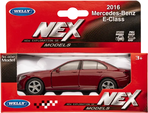 Изображение Машина 1:38 Велли мерседес бенз е-класс Велли Фэктори ЛТД к/у, 1 шт