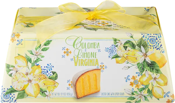 Изображение Коломба Пасхальный Амаретти Вирджиния с лимонным кремом Амаретти Вирджиния кор, 850 г
