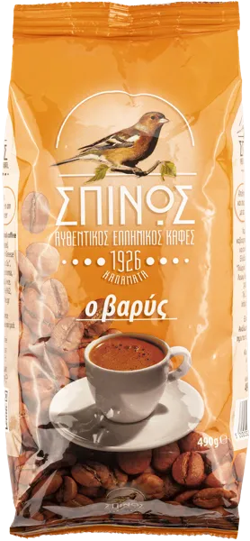 Изображение Кофе молотый Спинос темная обжарка Георгиос Спинос м/у, 490 г
