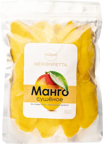 Изображение Сухофрукты сушеные Неконфетта манго Санрайс инс ЛТД м/у, 1 КГ