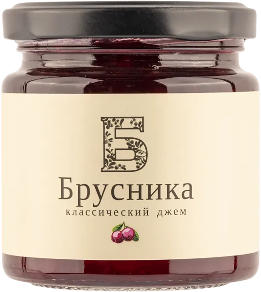 Изображение Джем Русский лес брусника Русский лес с/б, 220 г