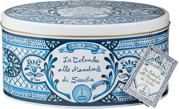 Изображение Коломба Пасхальный Фиасконаро коллекция D&G с сицилийским миндалем Фиасконаро ж/б, 750 г