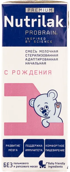 Изображение Смесь с рождения Нутрилак Премиум 1 молочная Инфаприм т/п, 200 г
