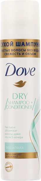 Изображение Шампунь для волос сухой Дав без запаха Юнилевер ж/б, 250 мл