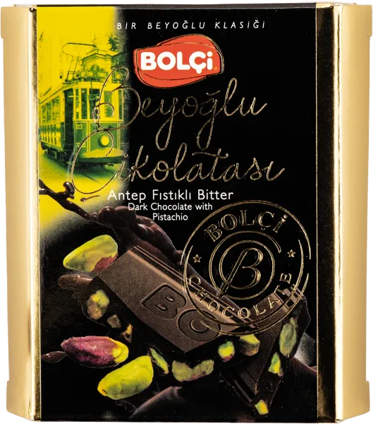 Изображение Шоколад темный Болчи цельная фисташка Болчи Чиколата кор, 60 г