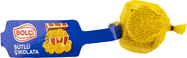 Изображение Шоколад молочный фигурный Болчи золотые монеты Болчи Чиколата м/у, 60 г