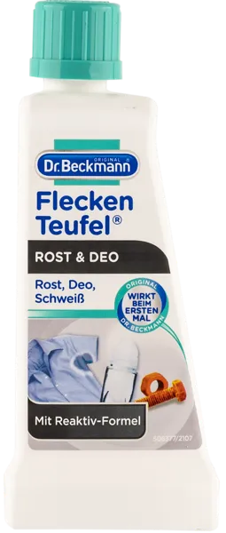 Изображение Пятновыводитель для белья Доктор бекманн эксперт от ржавчины, дезодорантов Дельта Пронатура п/у, 50 мл