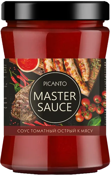 Изображение Соус томатный для мяса Сибирская ягода пиканто острый САВА ТПК с/б, 280 г