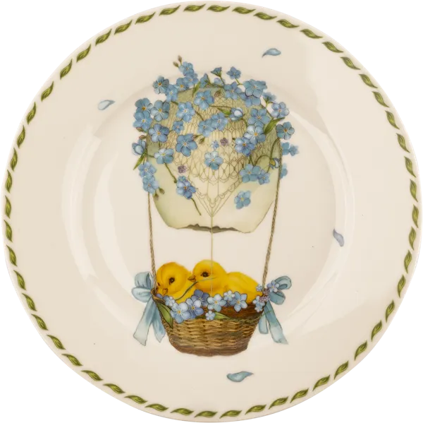 Изображение Тарелка 20,5см Лефард сандэй цыплята на шаре Лефард , 1 шт