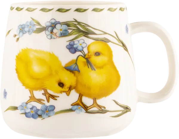 Изображение Кружка 400мл Лефард сандэй цыплята голубая Лефард , 1 шт