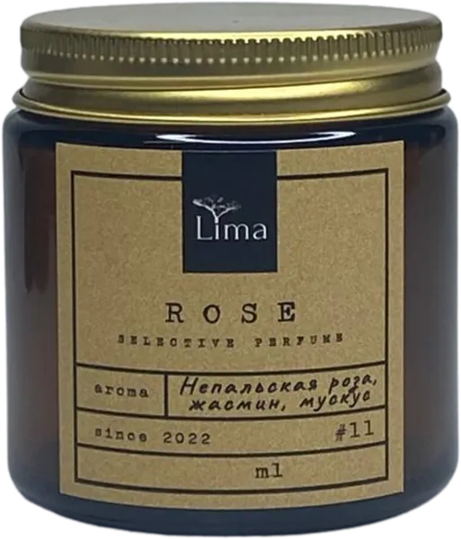 Изображение Свеча 7см в банке Лима арома роза ИП Михеева О.В. , 1 шт