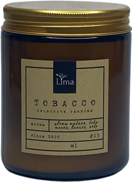 Изображение Свеча 9см в банке Лима арома тобакко ИП Михеева О.В. , 1 шт
