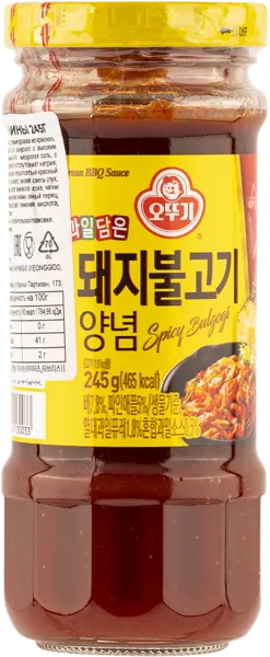 Изображение Соус маринад Оттоги пулькоги свинина Оттоги с/б, 245 г