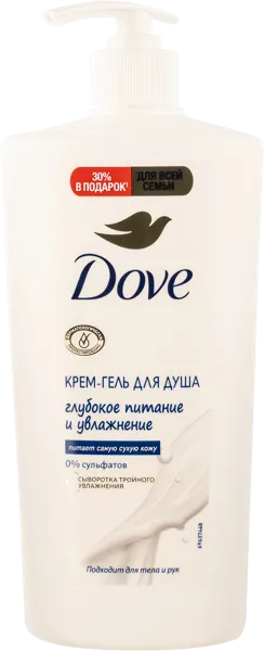 Изображение Гель-крем для душа Дав глуб питание и увлажнение Юнилевер п/у, 610 мл