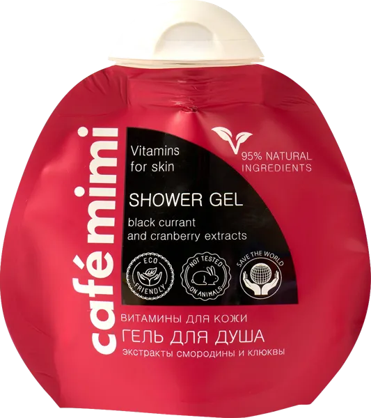 Изображение Гель для душа Кафе мими витамины для кожи ДизайнСоап м/у, 100 мл