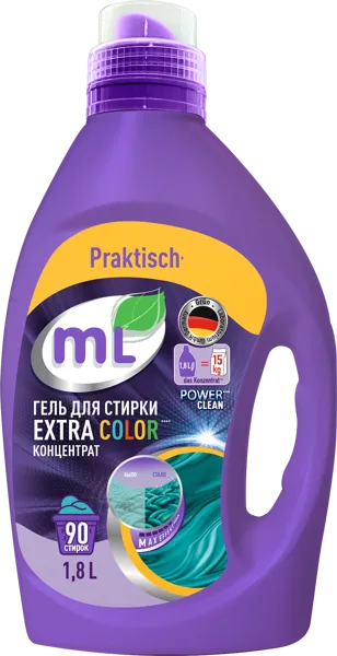 Изображение Средство для стирки жидкое Майн либе экстра цветное белье Агроконтинент-52 п/у, 1,8 л