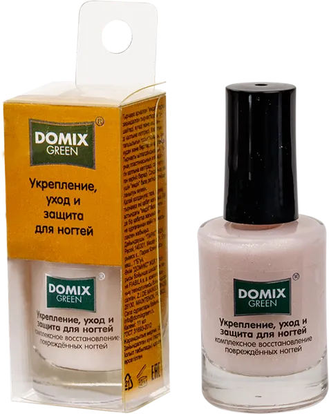 Изображение Лак для защиты ногтей Домикс грин укрепление и уход Парис ООО к/у, 11 мл