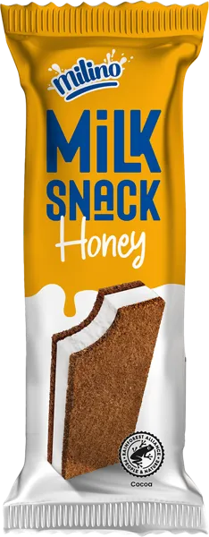 Изображение Пирожное бисквитное Милино медовое с цельным молоком ТиЭсСи Фуд Продактс м/у, 28 г