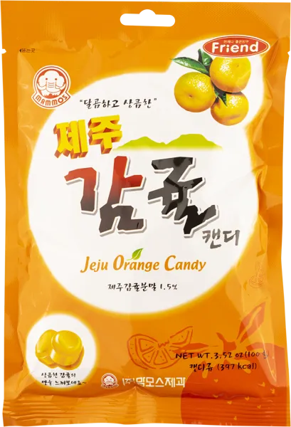 Изображение Карамель Маммос чеджу апельсин Маммос м/у, 100 г