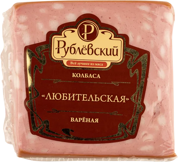Изображение Колбаса вареная Рублевский любительская Рублевский МПЗ в/у, 400 г
