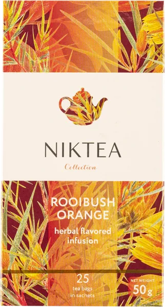 Изображение Чай в пакетиках Никти ройбуш оранж Мал ком кор, 25*2 г
