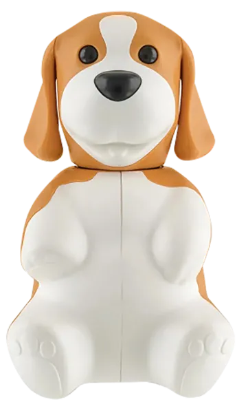 Изображение Зубная щетка детская с 3 лет Флиппер бигль футляр мягкая Орка к/у, 1 шт