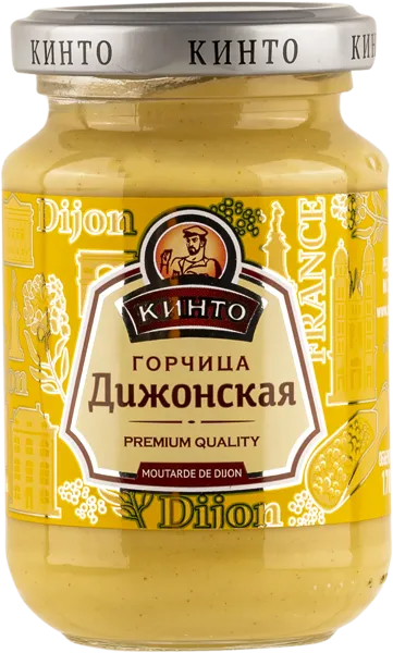 Изображение Горчица Кинто дижонская Девелей с/б, 170 г