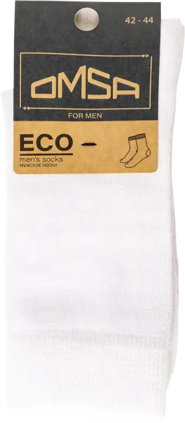Изображение Носки мужские размер 42-44 Омса эко 401 бьянко Омса к/у, 1 пара