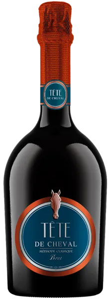 Изображение Вино игристое белое брют Тет де Шеваль ЗГУ Голубицкое Эстейт с/б, 0,75 л
