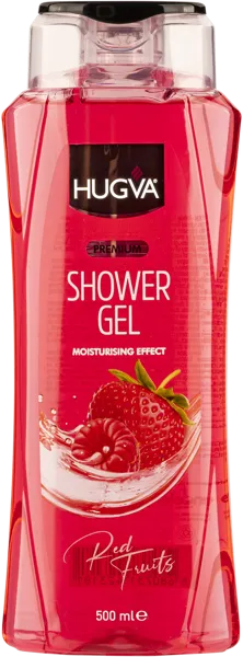 Изображение Гель для душа Хугва красные фрукты увлажнение Эндекс Кимья п/у, 500 мл
