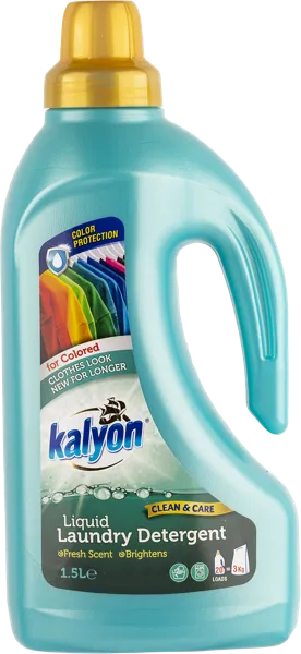 Изображение Средство для стирки жидкое Калион цветное белье Эндекс Кимья п/у, 1,5 л