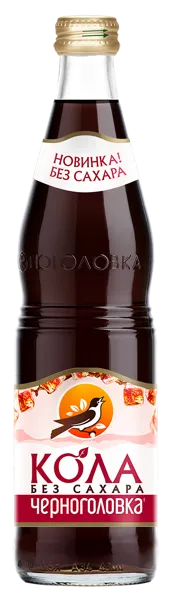 Изображение Напиток газ Черноголовка кола без сахара Аквалайф с/б, 0,5 л