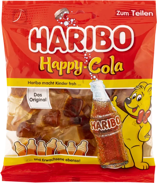 Изображение Мармелад жевательный Харибо хэппи кола Харибо м/у, 175 г