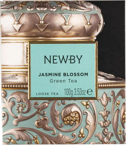 Изображение Чай зеленый Ньюби жасмин Ньюби Тиз кор, 100 г