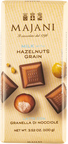 Изображение Шоколад молочный Маяни с лесным орехом Маяни м/у, 100 г